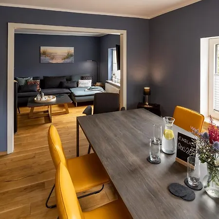 Auszeithaus Pilsum - Wintergarten, Sauna, E-ladesaule - 8 Personen * Krummhoern