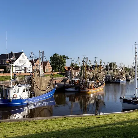 Nyaraló Auszeithaus Pilsum - Wintergarten, Sauna, E-ladesaule - 8 Personen Krummhörn