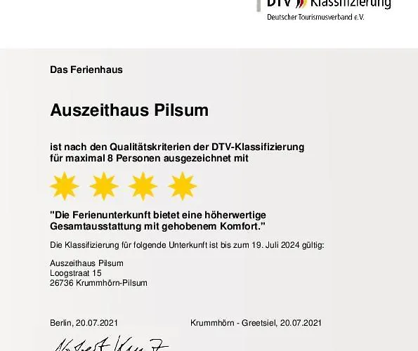 Dom wakacyjny Auszeithaus Pilsum - Wintergarten, Sauna, E-ladesaule - 8 Personen Krummhörn